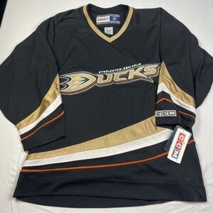 Vintage 2006 Anaheim Ducks Reebok Hockey Jersey Men’s Sz M NWT
